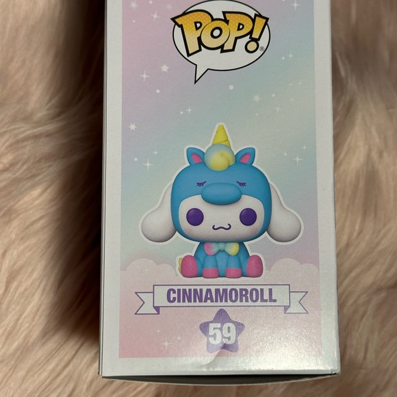 CinnamoRoll Hello kitty and friends (Unicorn Party) Sanrio Funko Pop with bow ti - Picture 3 of 7